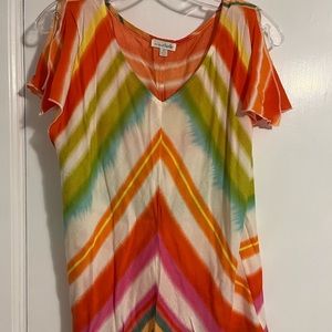 Charming Charlie Colorful Blouse